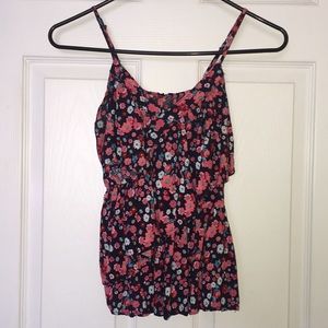 Ruffled Floral blouse